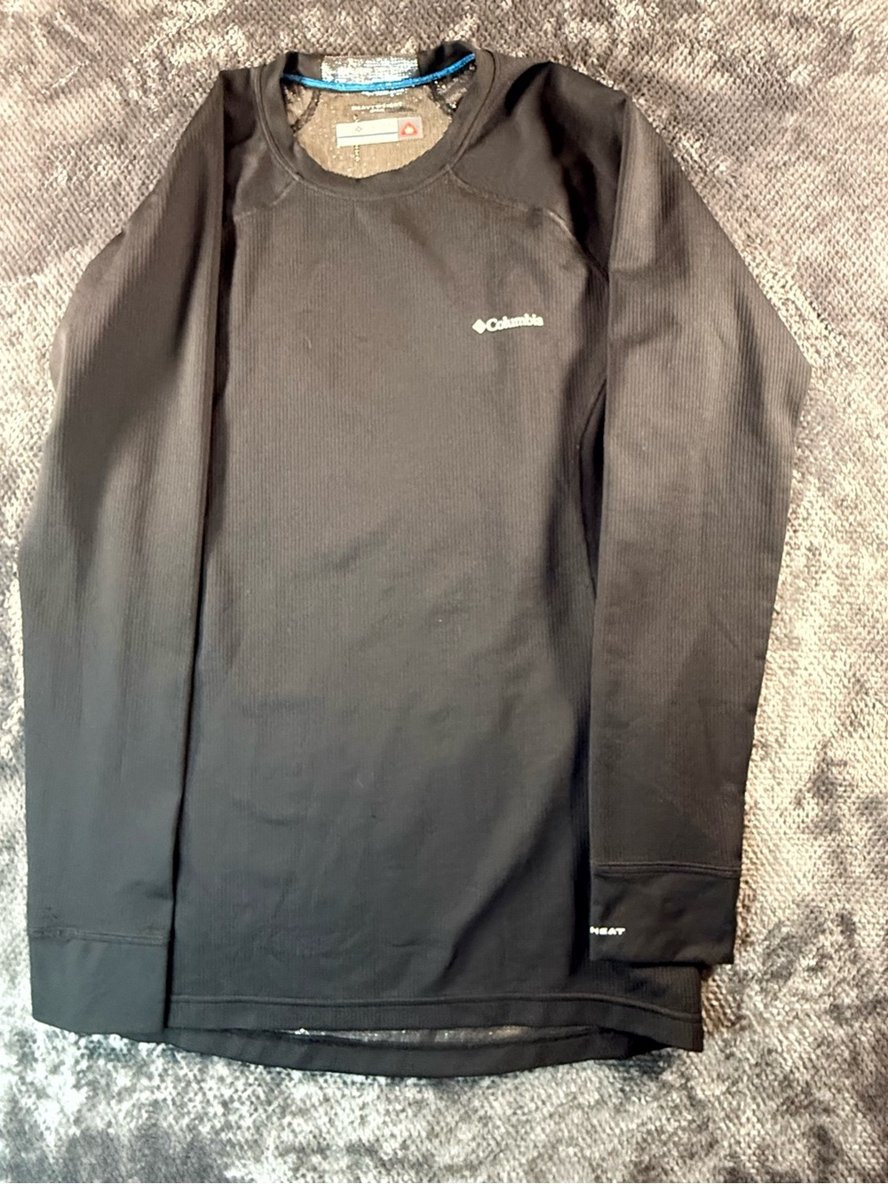 Omni-Heat Infinity Knit Long Sleeve Crew Shirt Medium Mens